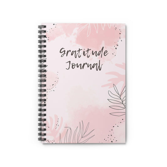 Pink Monstera Gratitude Journal